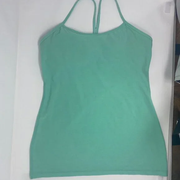 Seafoam Lululemon Y Tank - Picture 3 of 7